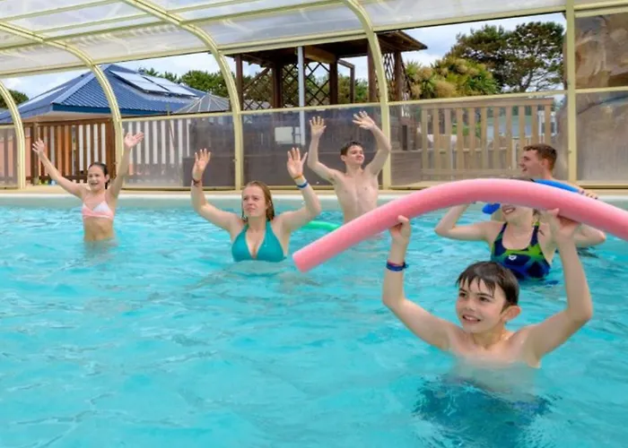 Tente En Toile Et Bois Avec Terrasse Pour 4 Personnes - Api-1-52-1471 Camping Sainte-Marie-du-Mont (Manche)